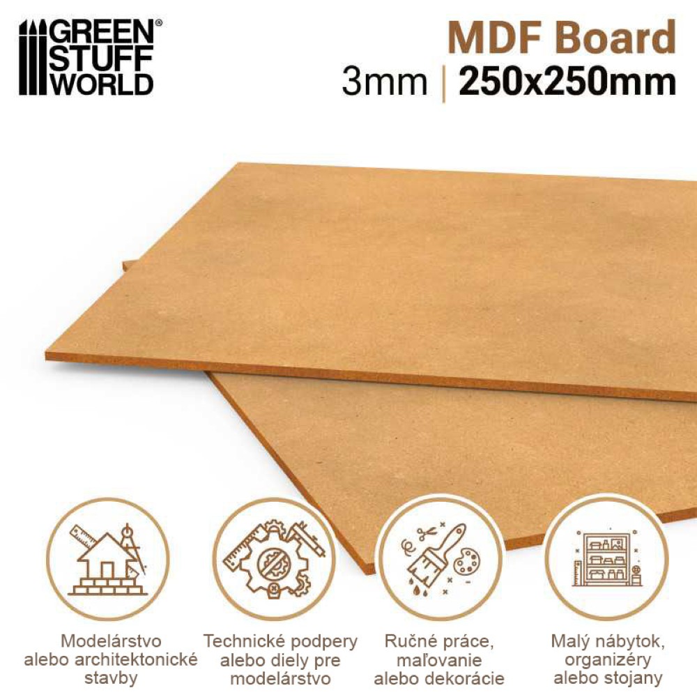 MDF lapok Green Stuff World